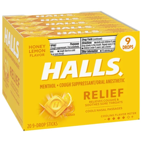 Halls Honey Lemon 33.5g :