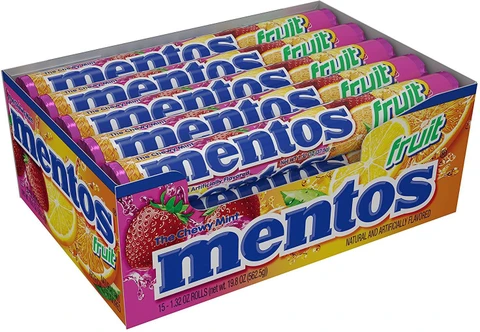 Mentos Fruit 38g :