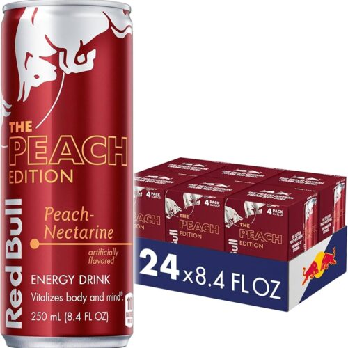 Red Bull Peach Edition 250ml Can :