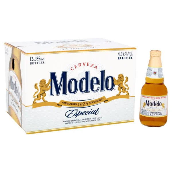 Modelo Especial Beer 500 ml Bottle & Can: