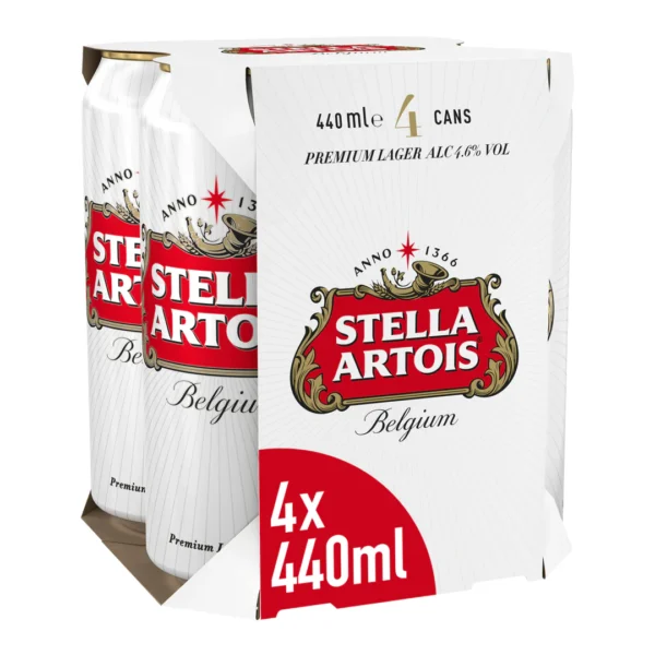 Stella Artois 250 ml Bottle & Can: