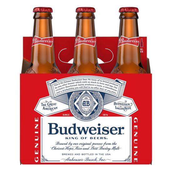 Budweiser Beer 500 ml Bottle & Can: