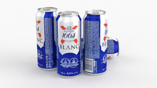 kronenbourg 1664 Blanc Beer 330-355 ml Bottle & Can: