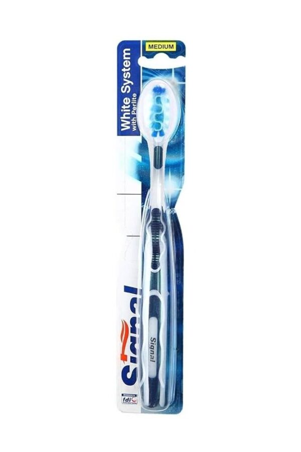 SIGNAL TOOTHBRUSH WHITE SYSTEM MEDIUM: