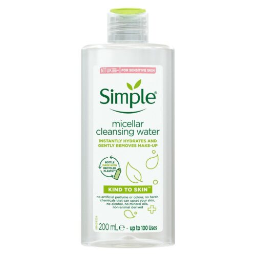 SIMPLE 200ML MICELLAR WATER: