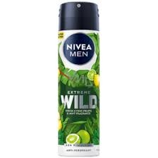 NIVEA DEO SPRAY MEN 150ML EXTREME WILD FRESH CITRUS & MINT:
